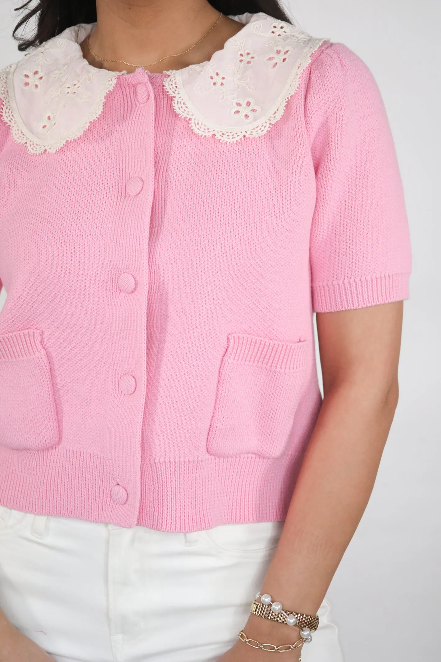 Vintage Charm Knit Cardigan