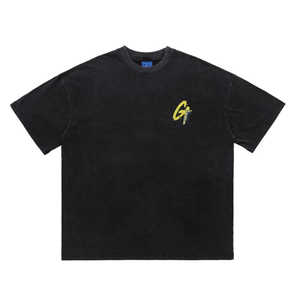 Vintage Distressed Bold Graphic T-shirt
