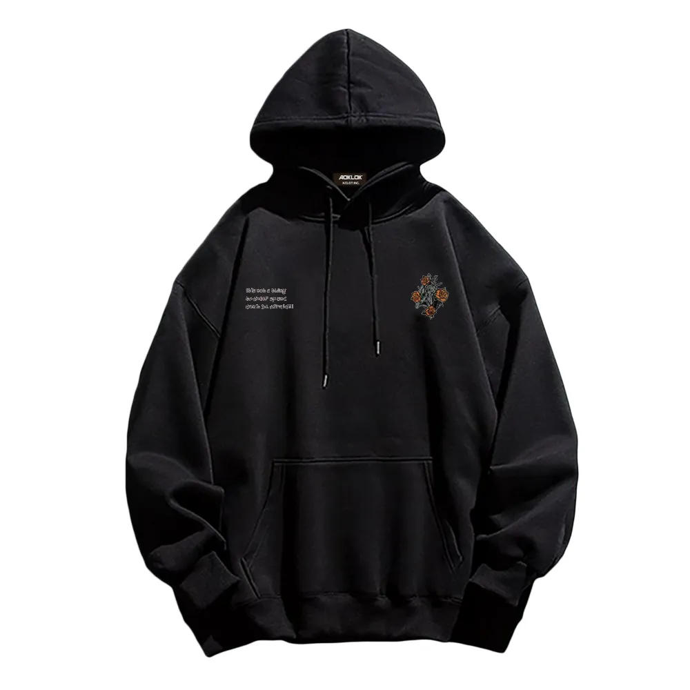 Vintage Flower Graphic Hoodie