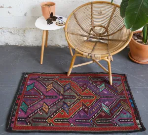 Vintage Mini Turkish Kilim Rug