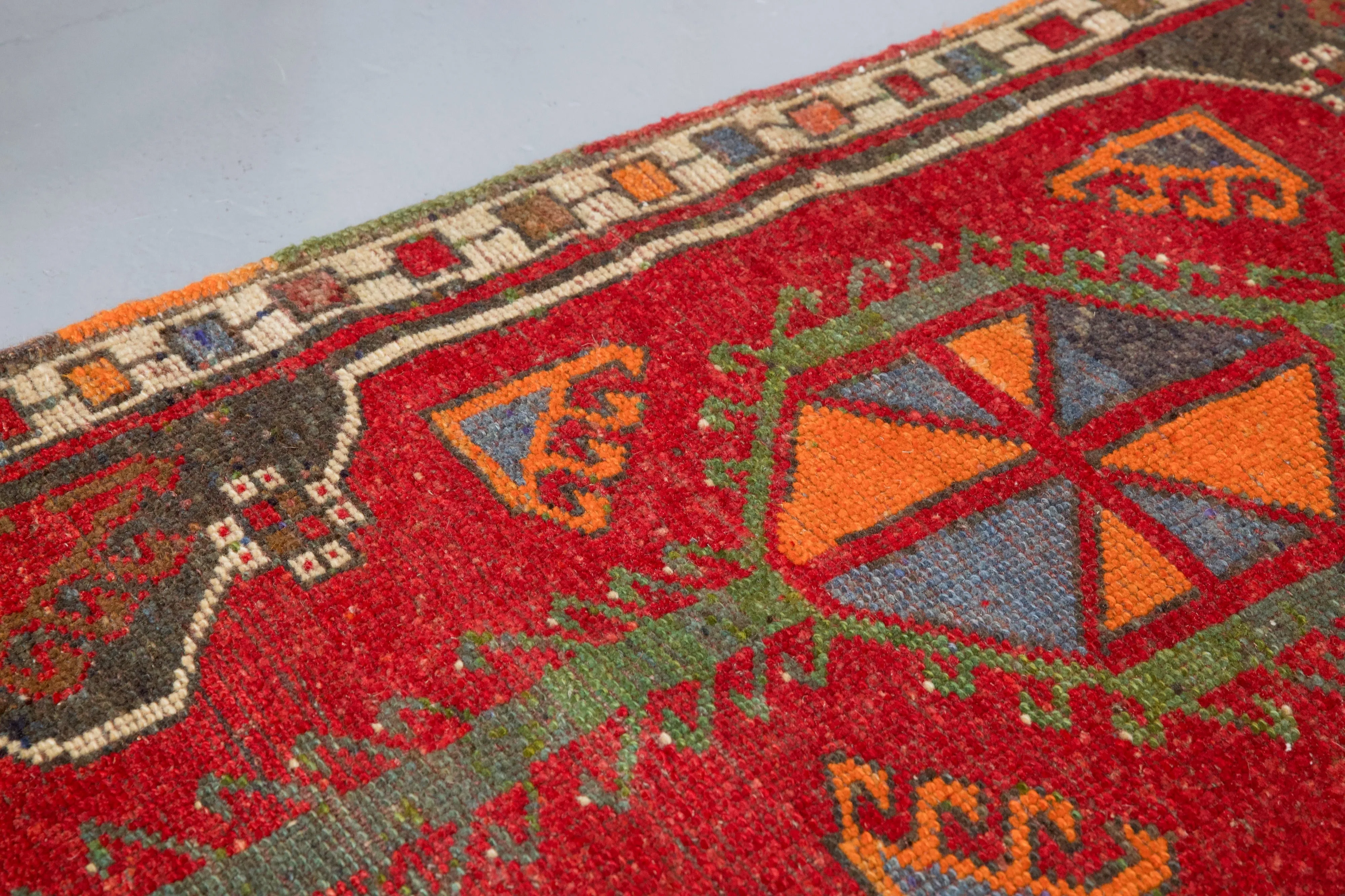 Vintage Mini Turkish Rug