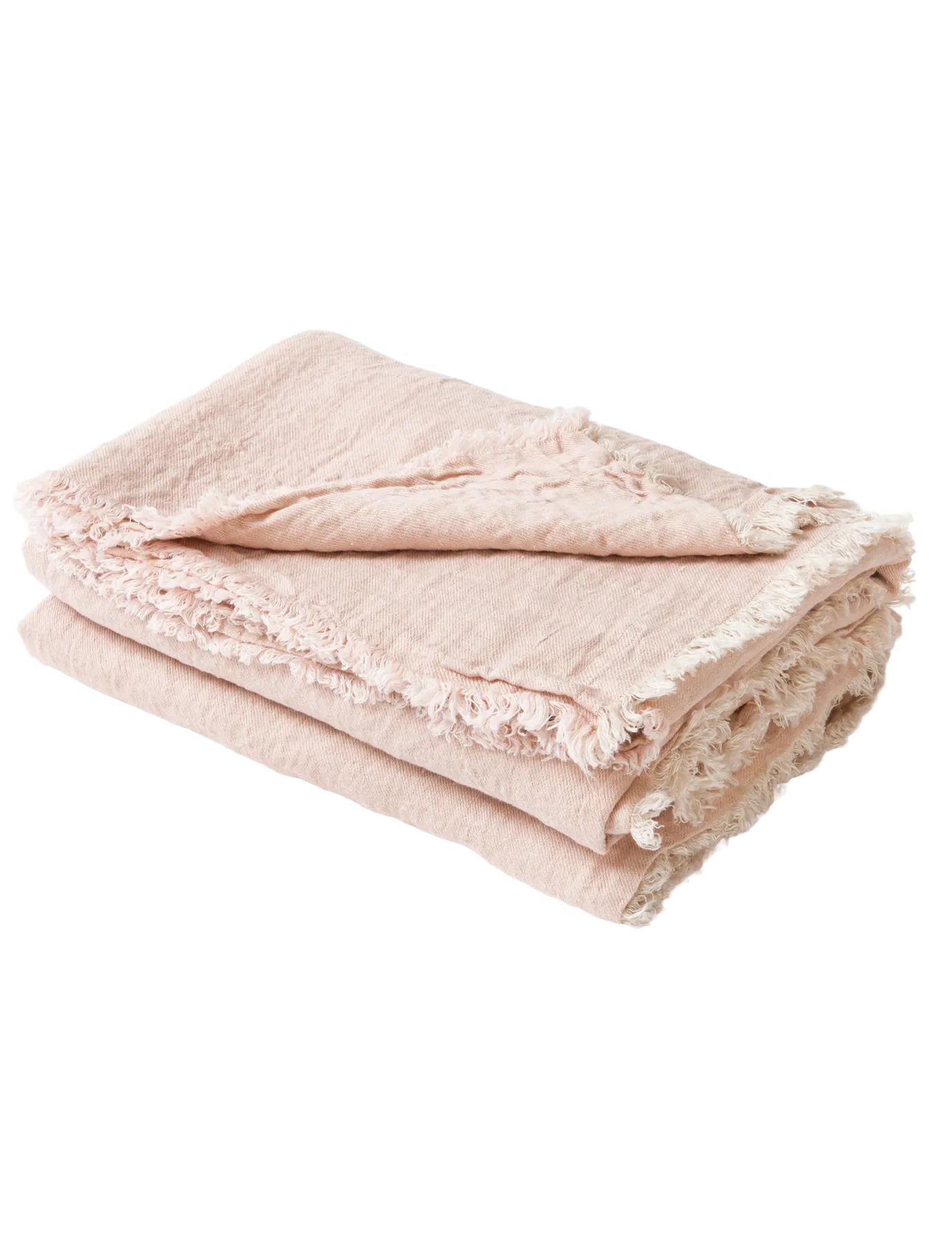 Washed Linen Throw in Panty/Givré