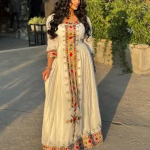Werq Habesha Dress