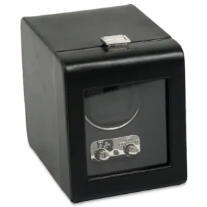 WOLF Heritage Single Watch Winder with Cover
