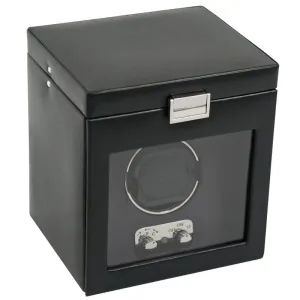 WOLF Heritage Single Watch Winder with Storage
