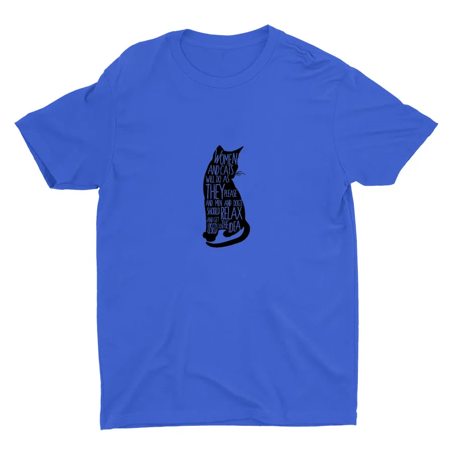 WOMEN AND CATS Cotton Tee