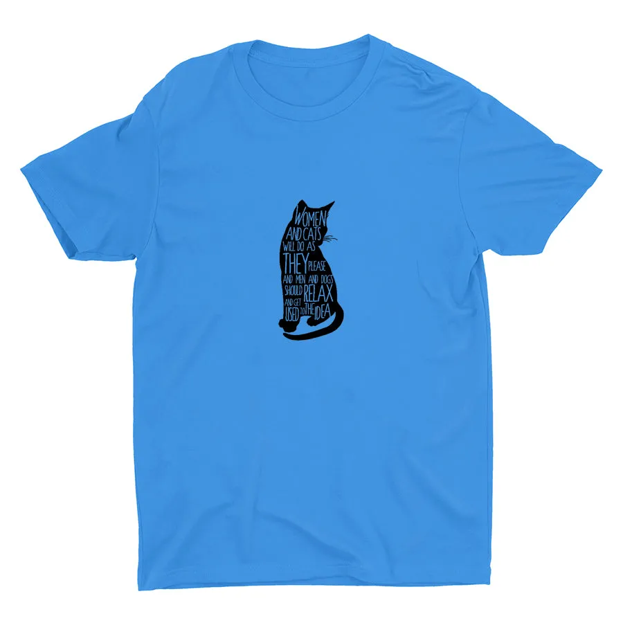 WOMEN AND CATS Cotton Tee