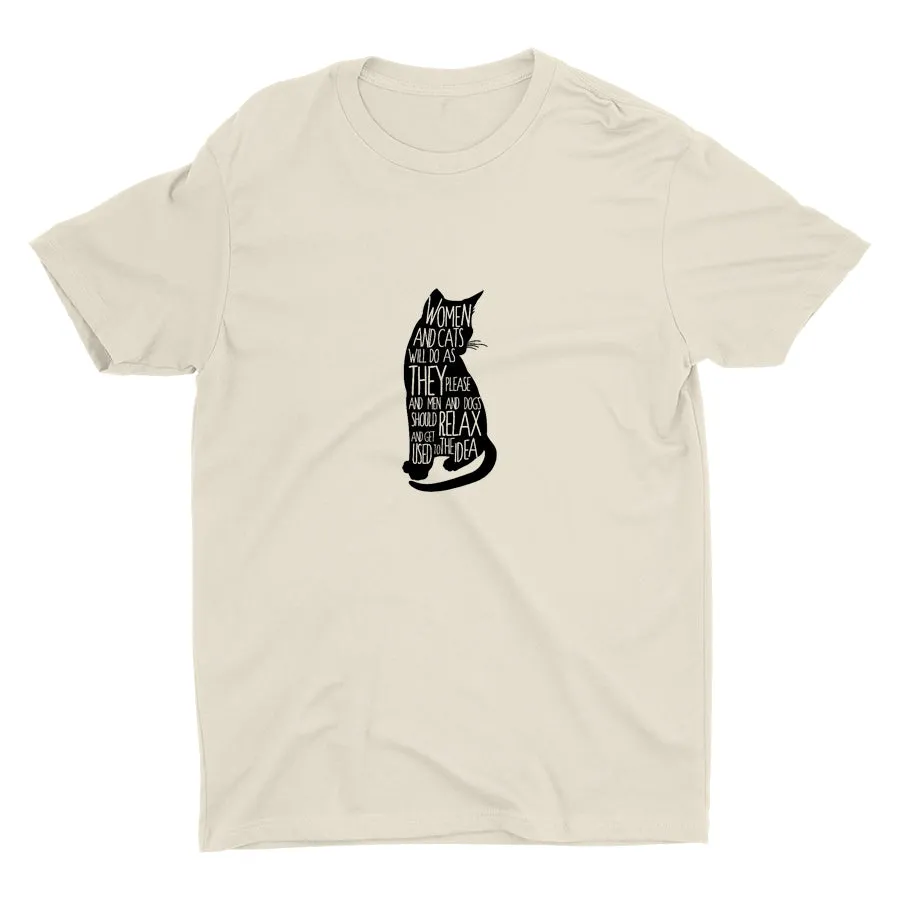 WOMEN AND CATS Cotton Tee