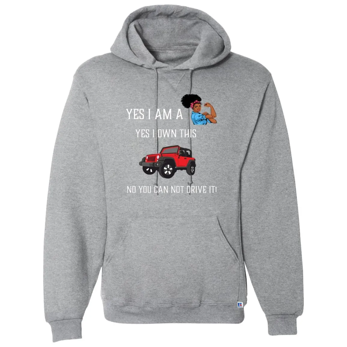 Yes, I own this offroad vehicle Made to Order - Hoodie Gray or Black v1