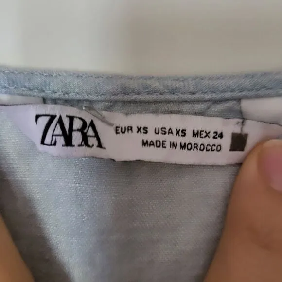 ZARA Denim dress