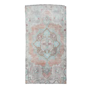 ZM246 Handwoven Vintage Rug 1’5x2'9